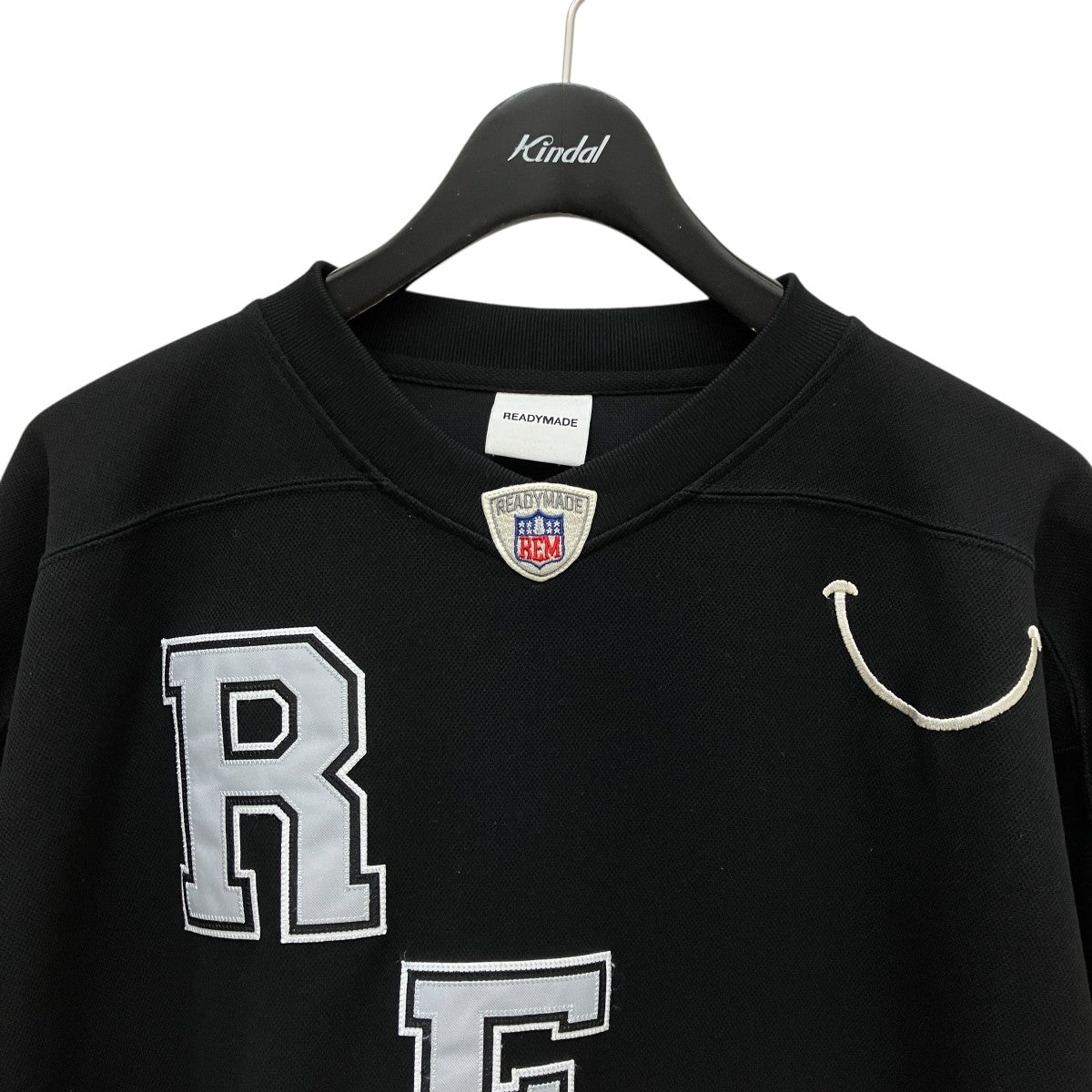 READYMADE(レディメイド) GAME SHIRT SMILEゲームシャツ ブラック