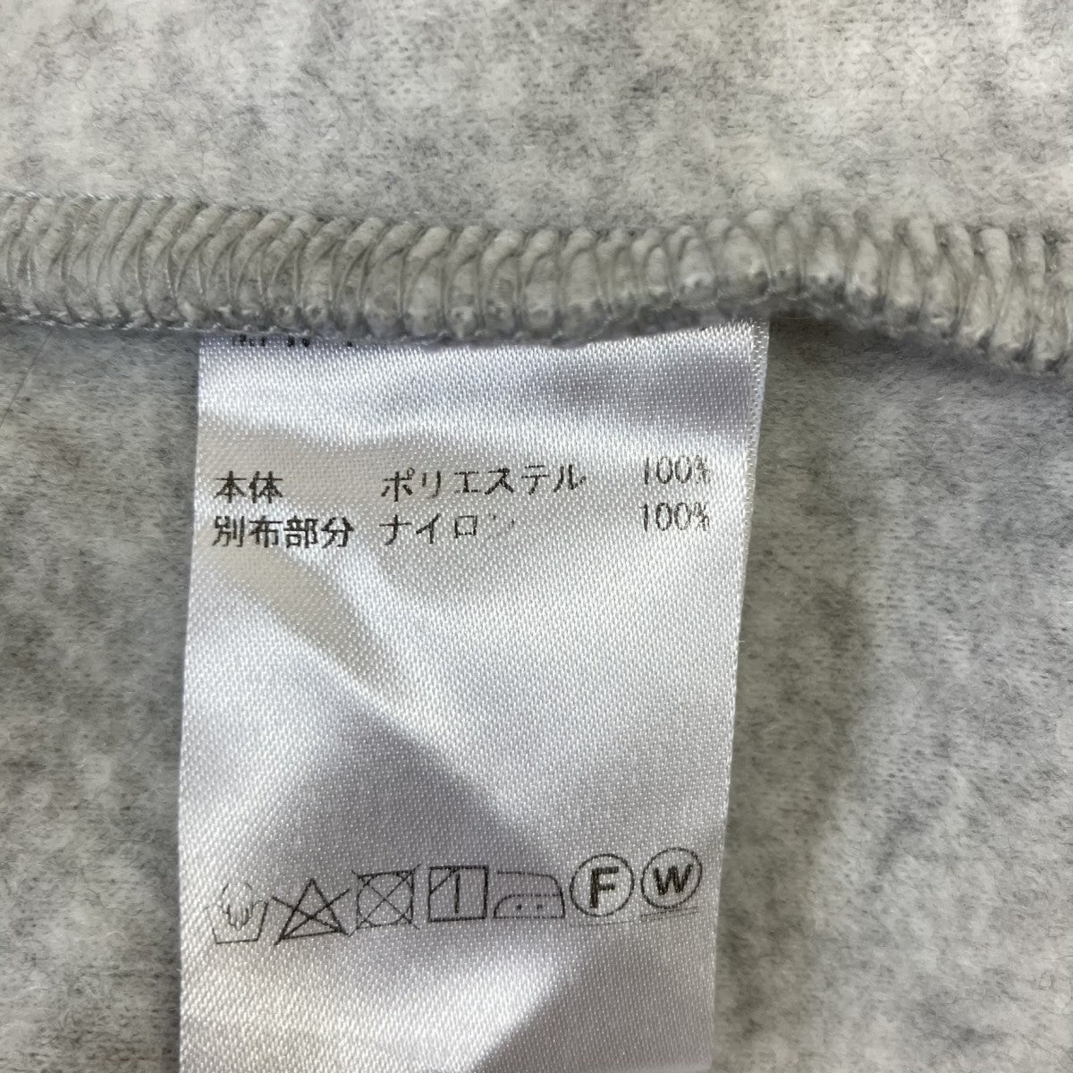 23AWFLEECE RAGLAN POLOフリースプルオーバーWMS-23AW2-007