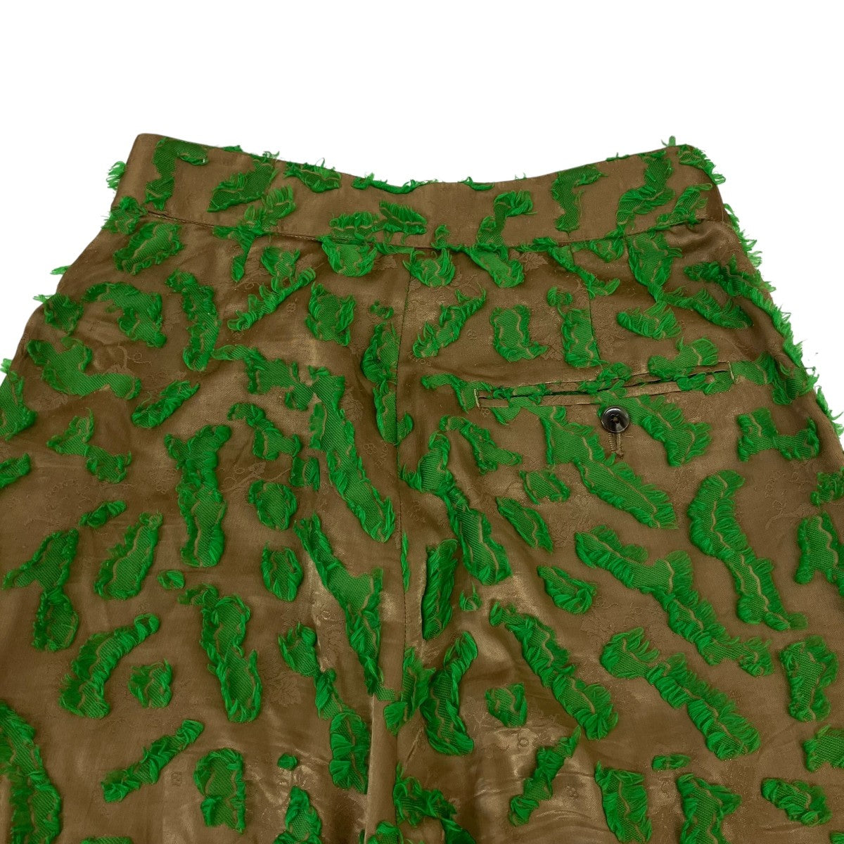 カットジャガードワイドパンツPO2L030