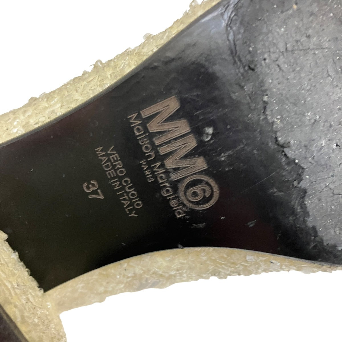 MM6 Maison Margiela サイドジップブーツS59WU0050 古着・中古-8枚目のアイテム画像