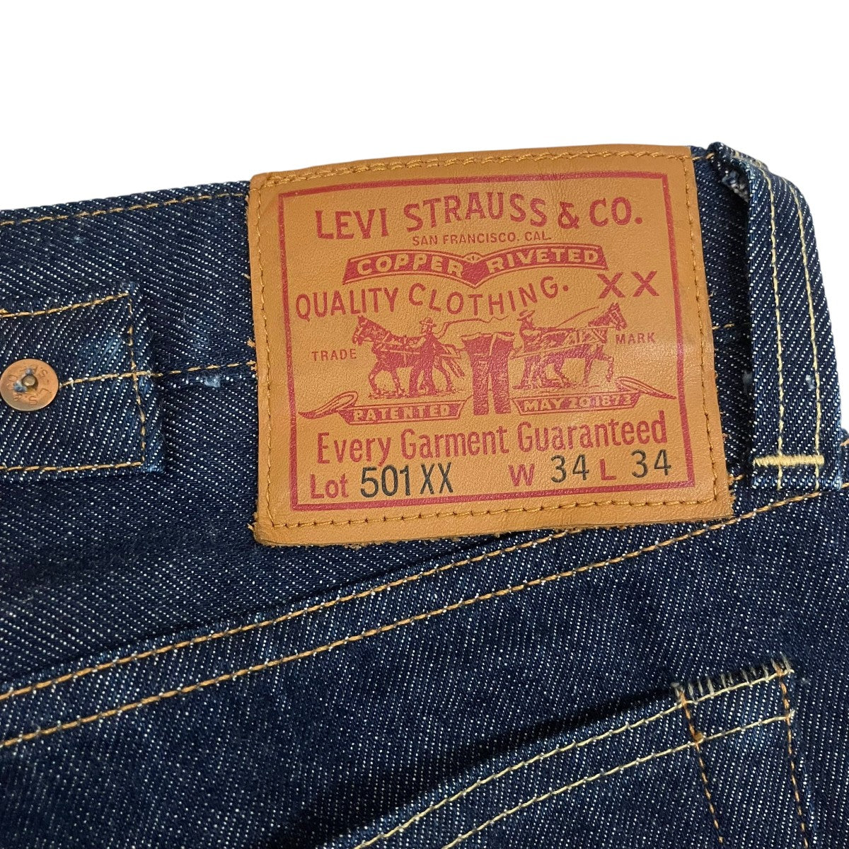 501XX 1937年モデルデニムパンツ37501-0015