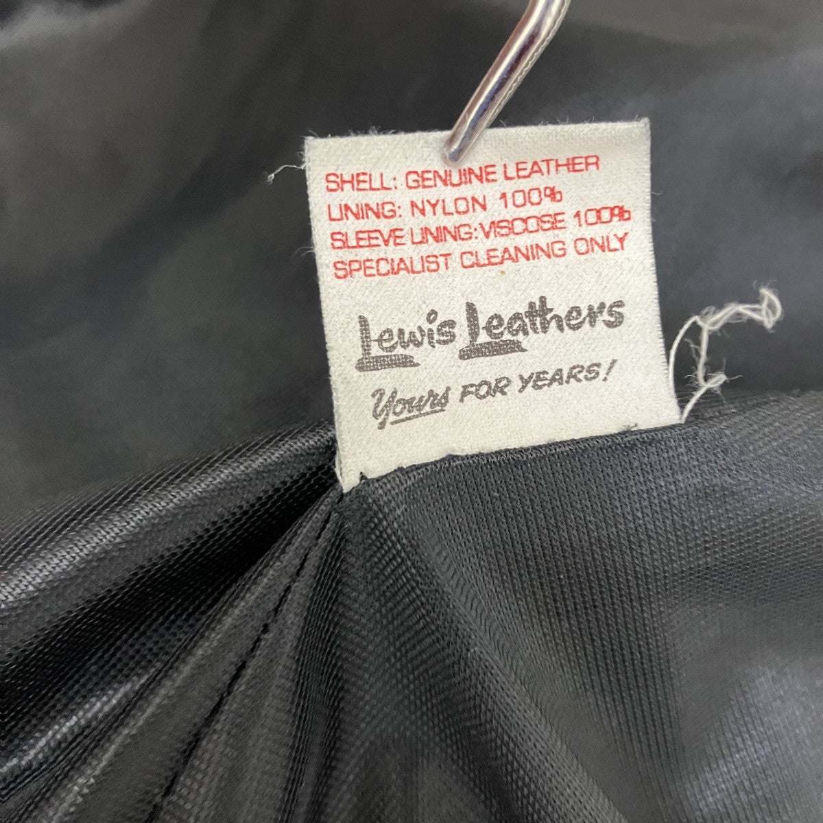 LIGHTNINGレザーライダースジャケット