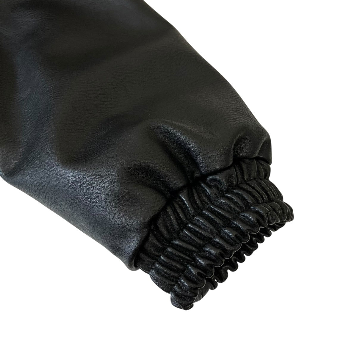 Synthetic Leather Fur Collar BlousonフェイクレザーブルゾンNN2161