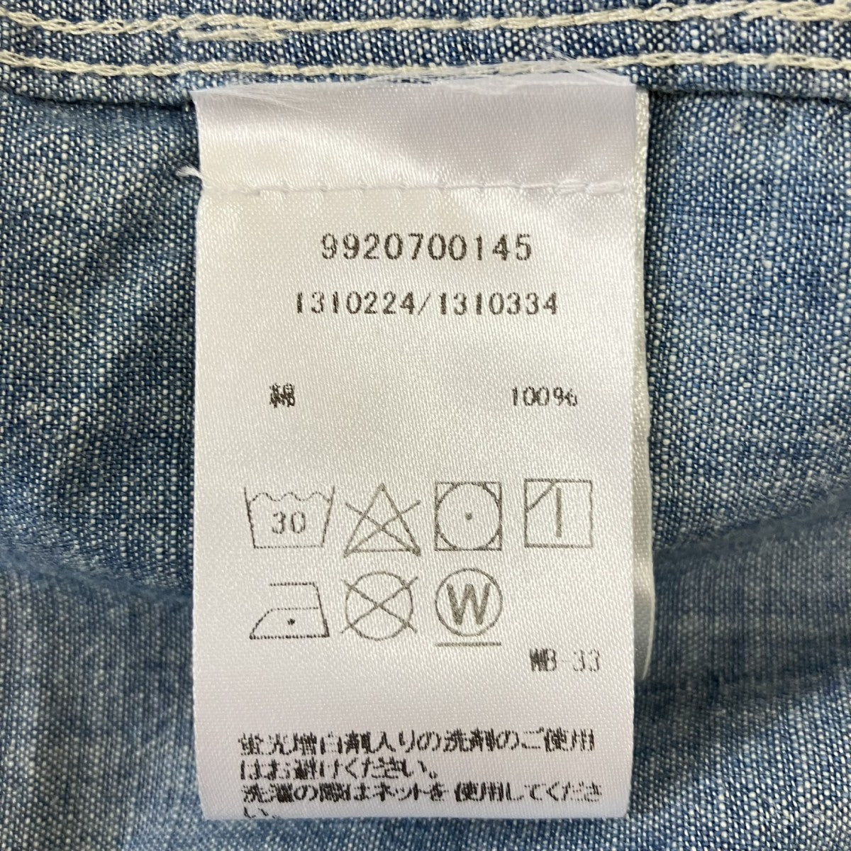 シャンブレーシャツ