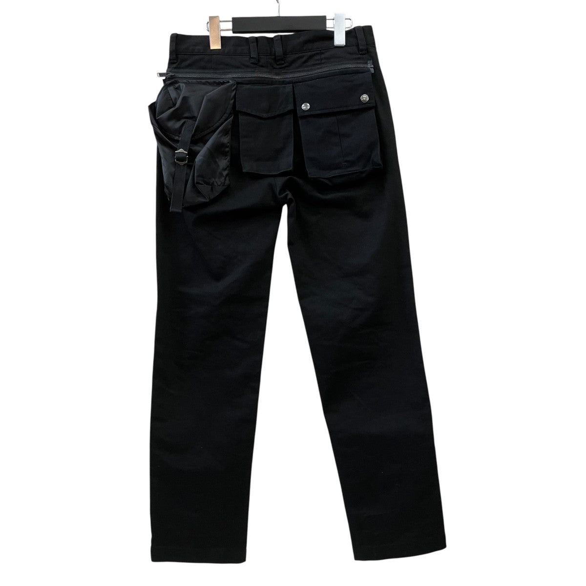 22AW20CTカツラギ3連ARMYPK付ストレッチパンツスリムパンツUI2B4503
