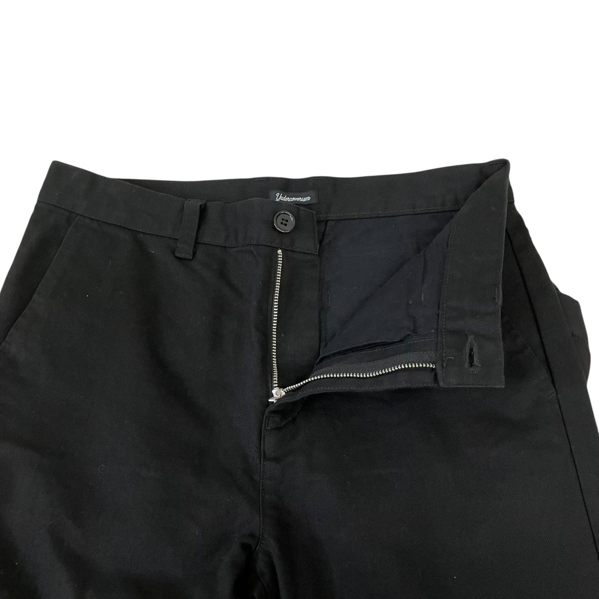22AW20CTカツラギ3連ARMYPK付ストレッチパンツスリムパンツUI2B4503