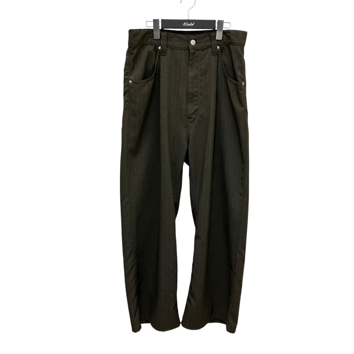 STRIPE WIDE ONE TUCK PANTSストライプタックパンツJie-STD-PT21