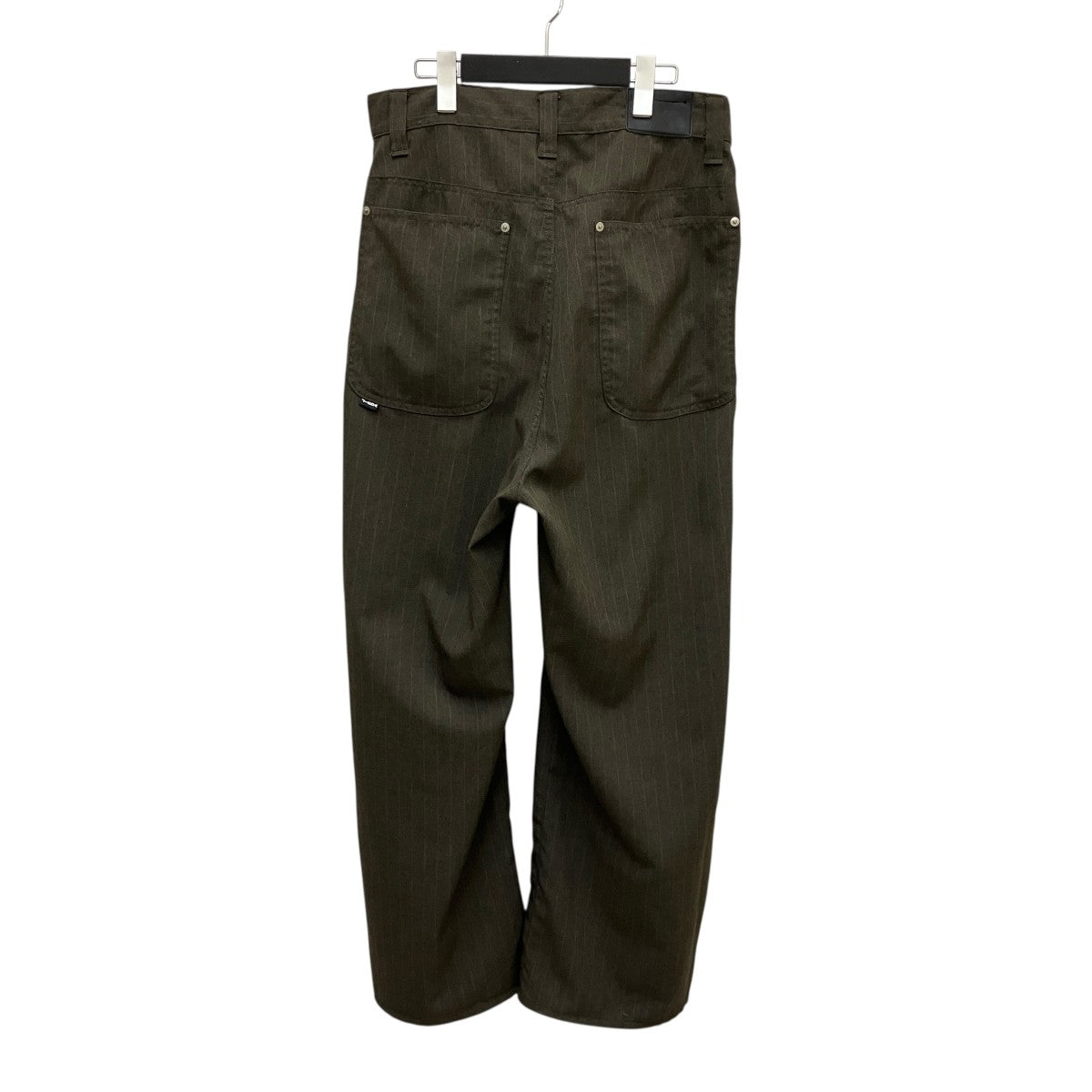 STRIPE WIDE ONE TUCK PANTSストライプタックパンツJie-STD-PT21