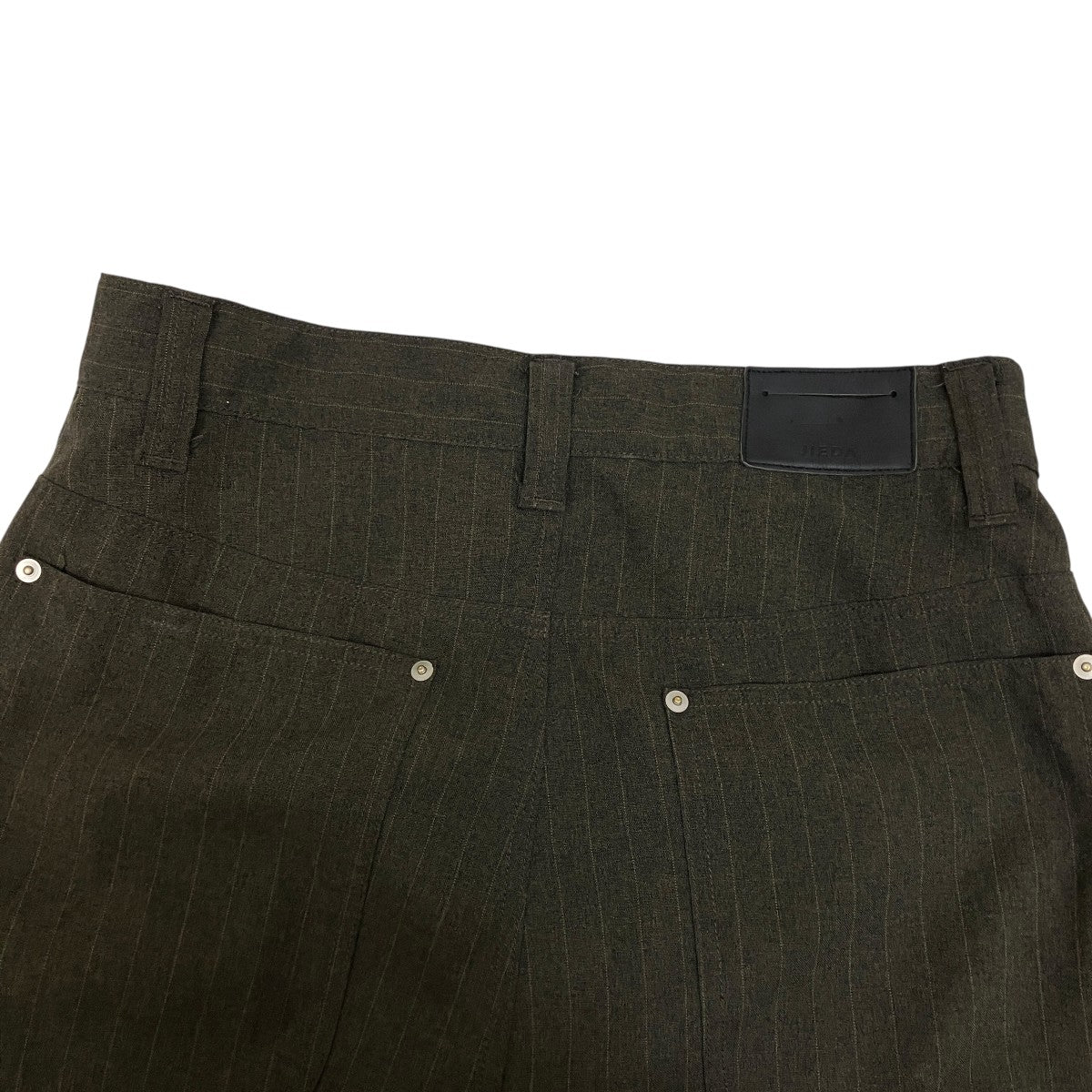 STRIPE WIDE ONE TUCK PANTSストライプタックパンツJie-STD-PT21