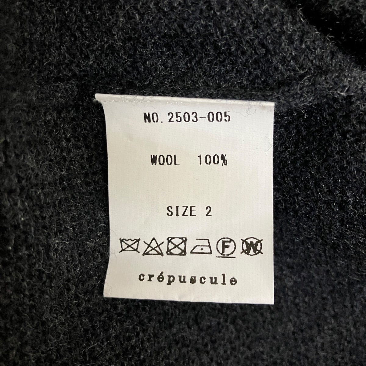 V Neck P OVネックニット2503-005
