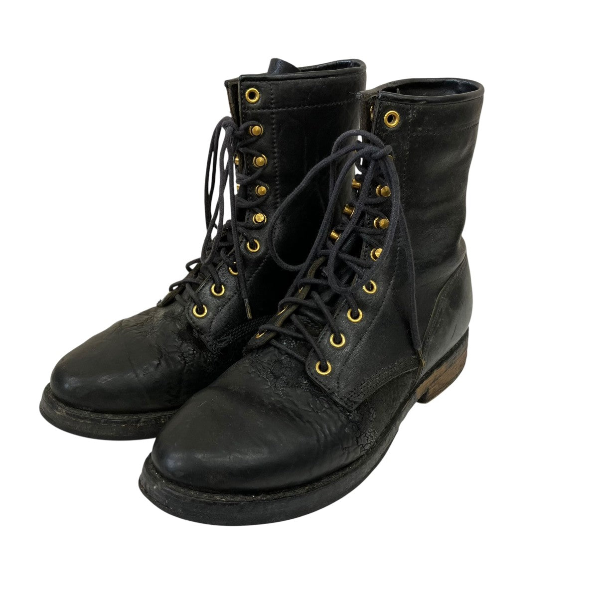 レースアップレザーブーツbattalion boots