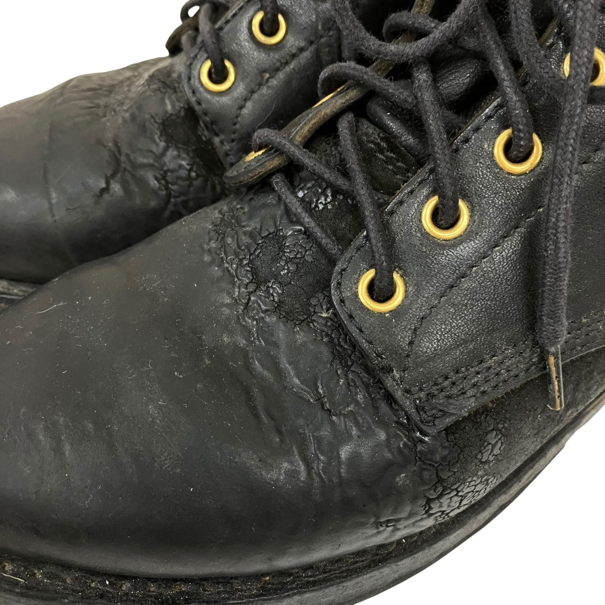 レースアップレザーブーツbattalion boots