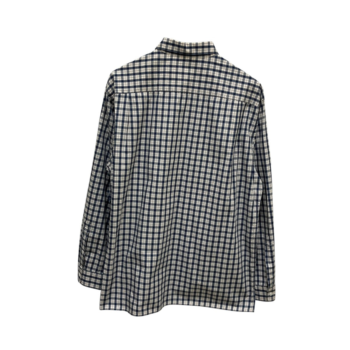 MINI CHECK REGULAR COLLAR BOX SHIRT-BOLDチェック長袖シャツ8111-149-0815