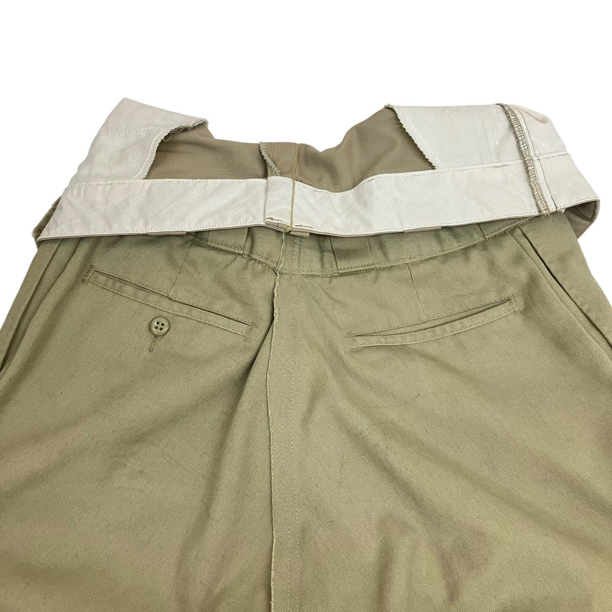 リメイクパンツQ25A-T064 / 2605-0211 W WAIST CHINO PANTS