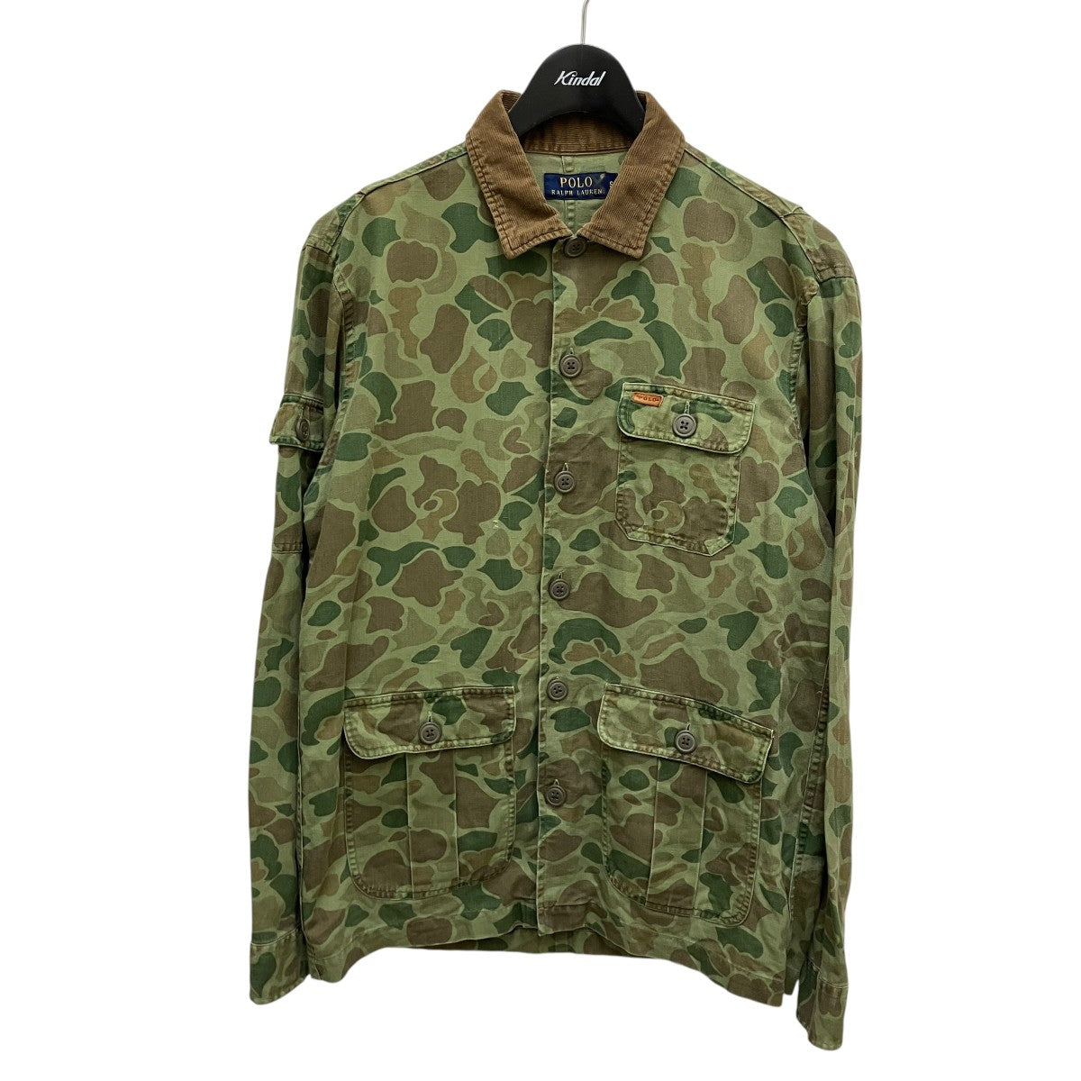 カモフラージュ柄ハンティングシャツ