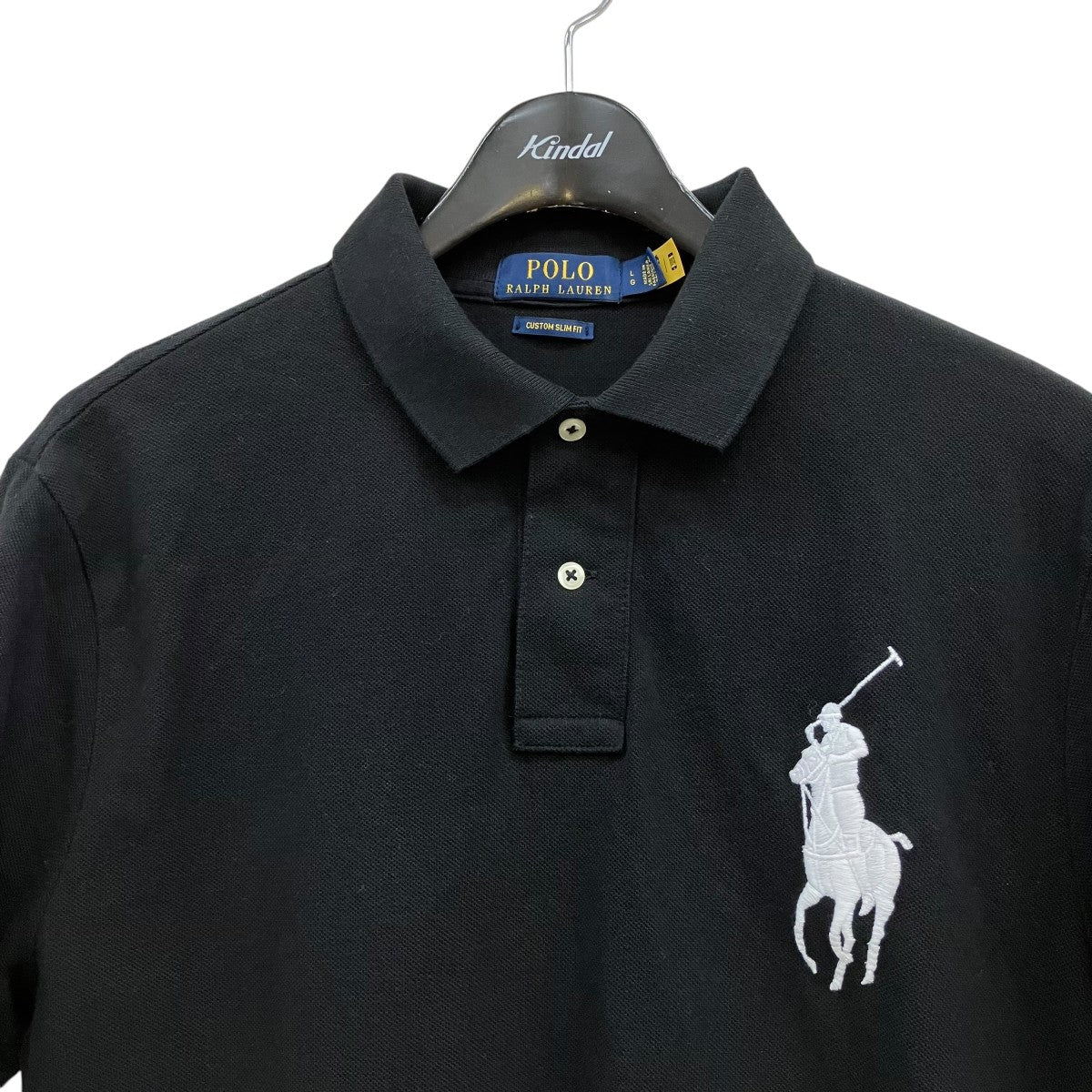 POLO RALPH LAUREN(ポロラルフローレン) ポロシャツ ブラック サイズ L
