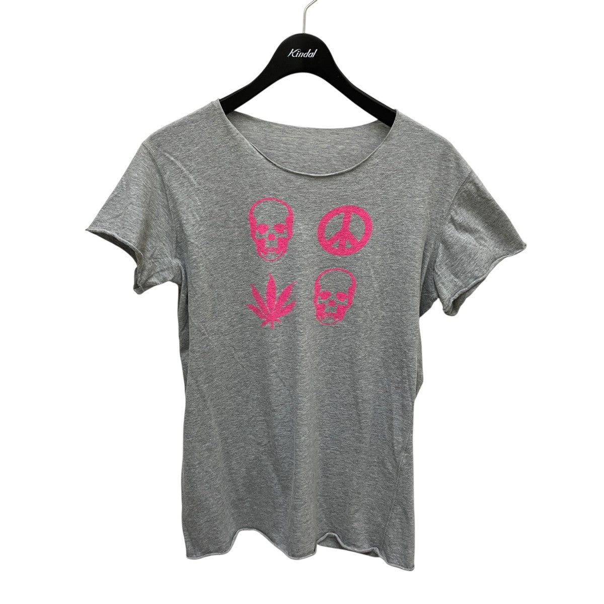 スカル柄半袖Tシャツ