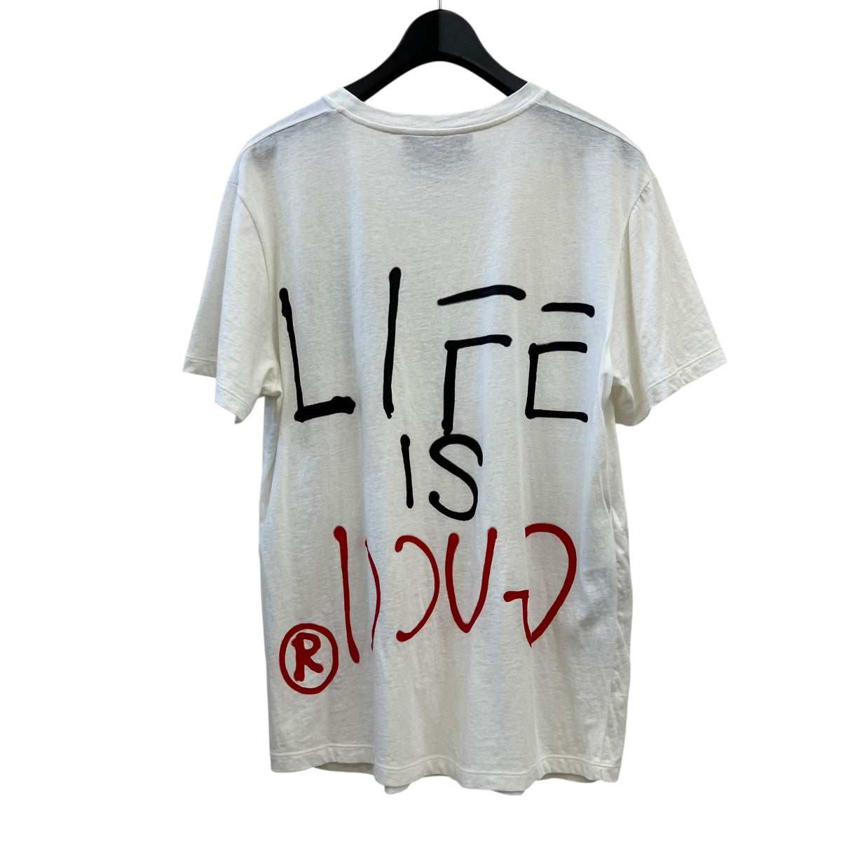 GUCCI Tシャツ　新品未使用 GUCCI(グッチ) 半袖Tシャツ422731 422731 ホワイト サイズ S｜【公式