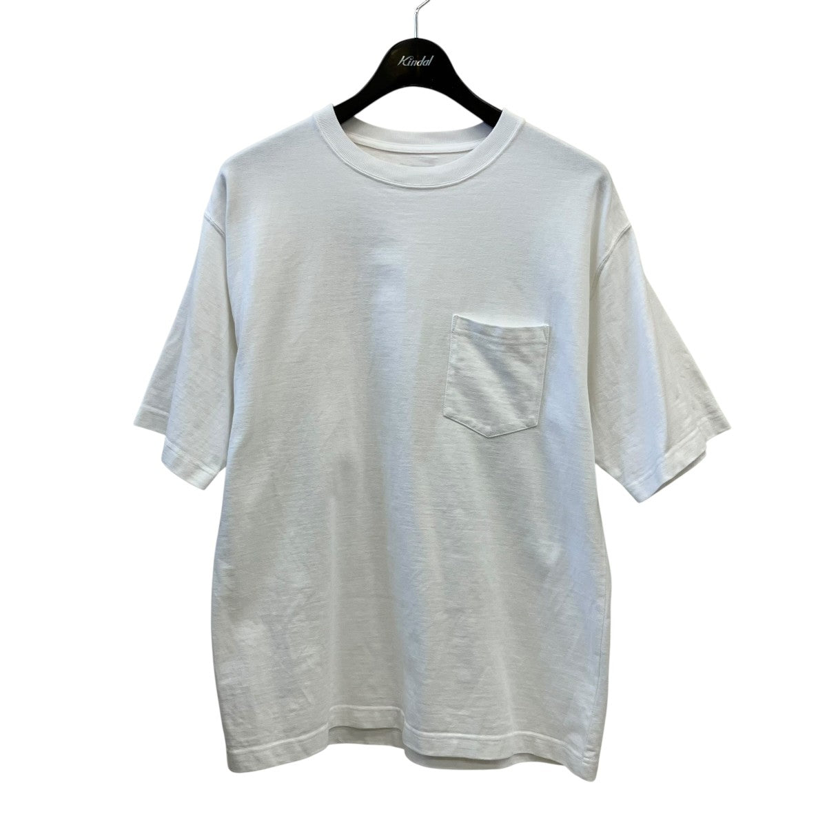スビンコットン10 -度詰吊り天竺ポケット付き半袖TポケットTシャツCSLM-106M