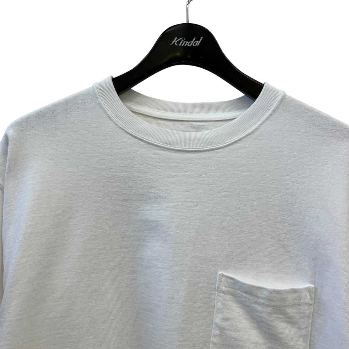 スビンコットン10 -度詰吊り天竺ポケット付き半袖TポケットTシャツCSLM-106M