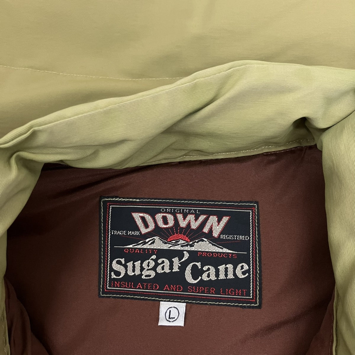 SUGAR CANE ダウンベスト 古着・中古-5枚目のアイテム画像