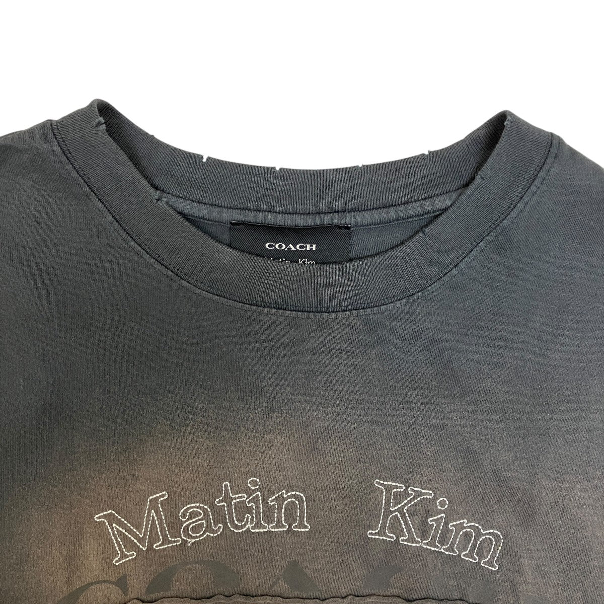 ダメージ加工半袖Tシャツ