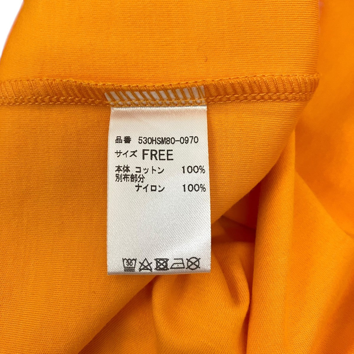 Side pocket T-shirt半袖カットソー530HSM80-0970