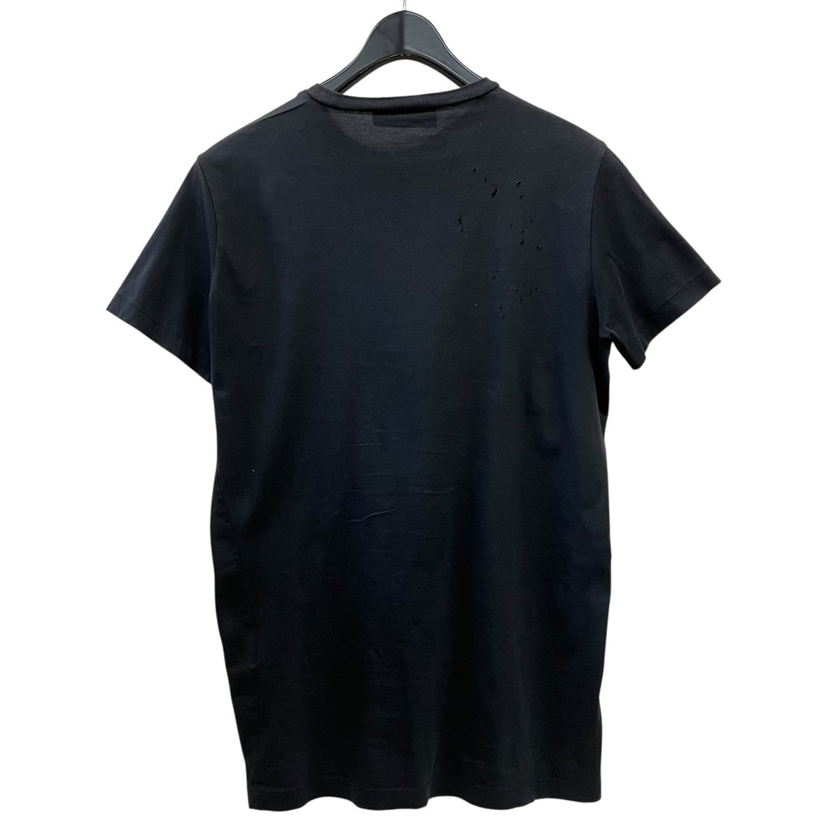 ダメージ加工 バンドTシャツオマージュプリントTシャツS72GD0011