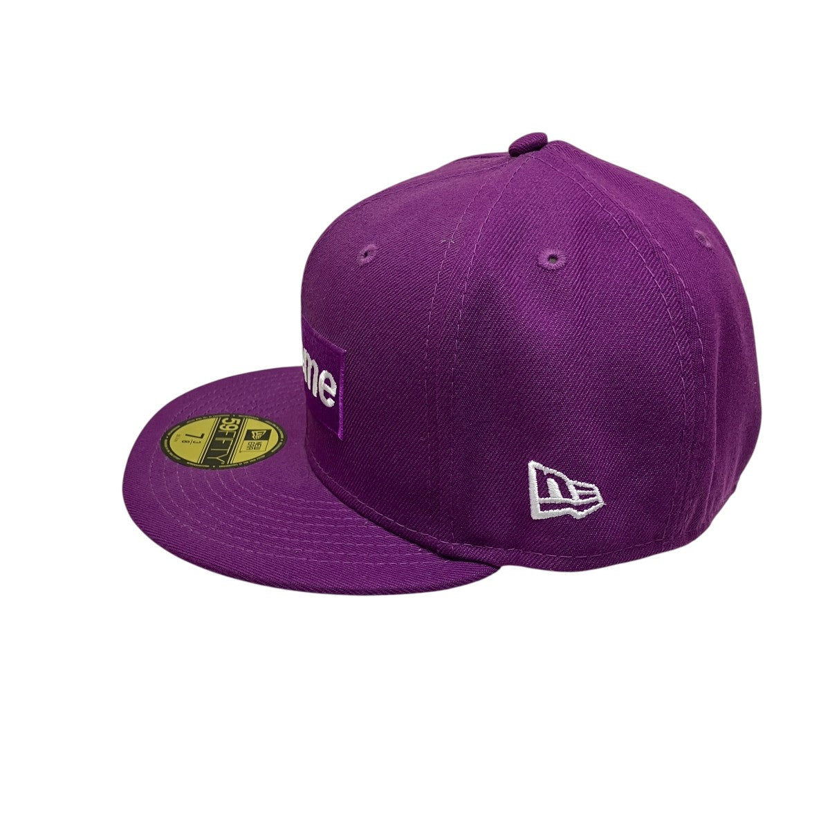 No Comp Box Logo New Era  Lavenderキャップ