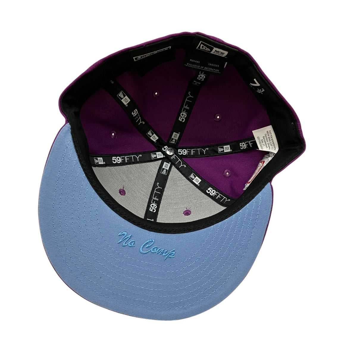 No Comp Box Logo New Era  Lavenderキャップ
