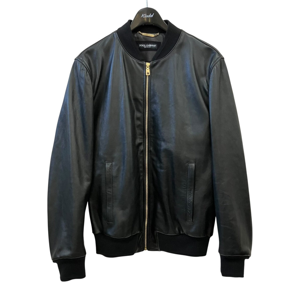 DOLCE ＆ GABBANA レザージャケットG9PN9L/HULE7 古着・中古-1枚目のアイテム画像