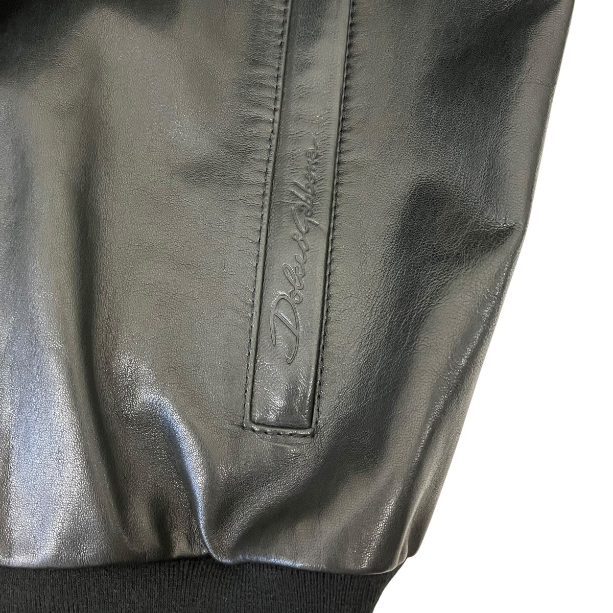 DOLCE ＆ GABBANA レザージャケットG9PN9L/HULE7 古着・中古-5枚目のアイテム画像