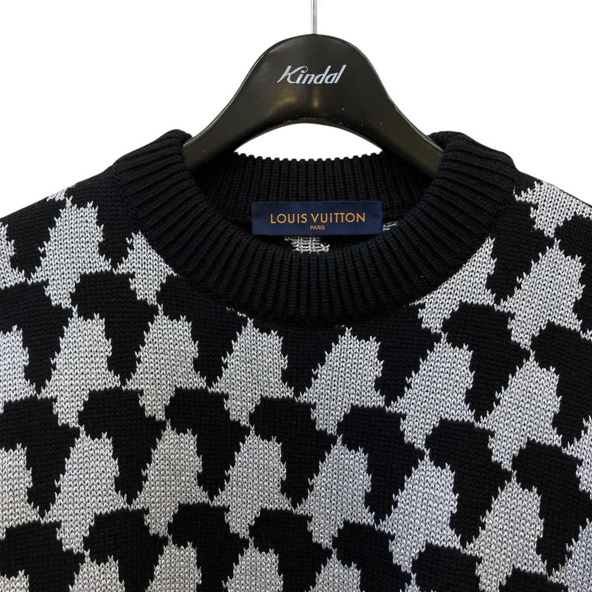 LOUIS VUITTON 総柄クルーネックニットRM192 PAG HHN88W 古着・中古-3枚目のアイテム画像