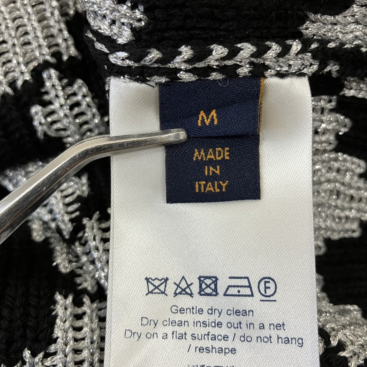 LOUIS VUITTON 総柄クルーネックニットRM192 PAG HHN88W 古着・中古-5枚目のアイテム画像