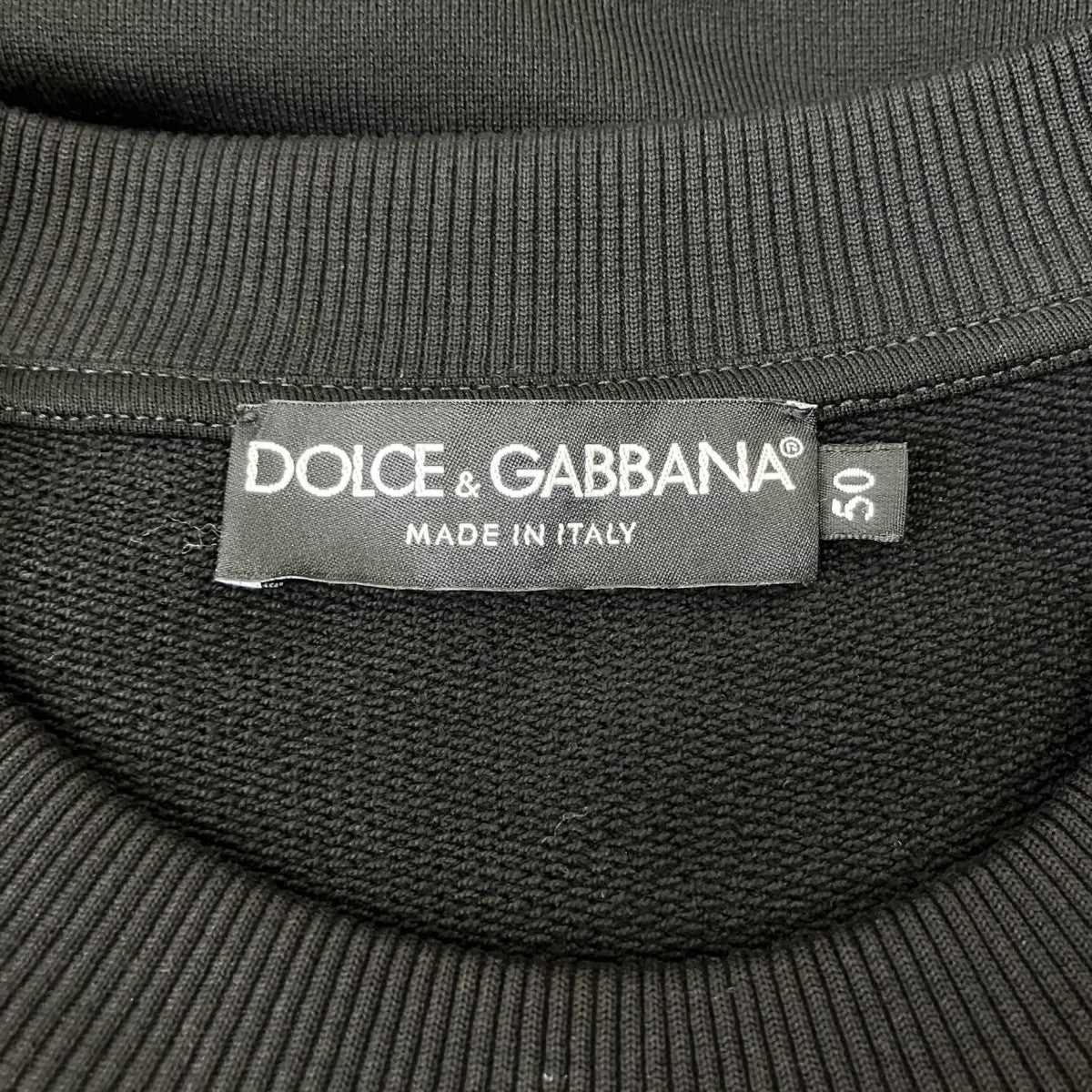 DOLCE ＆ GABBANA クルーネックスウェットG9ABJT/G72G 古着・中古-4枚目のアイテム画像