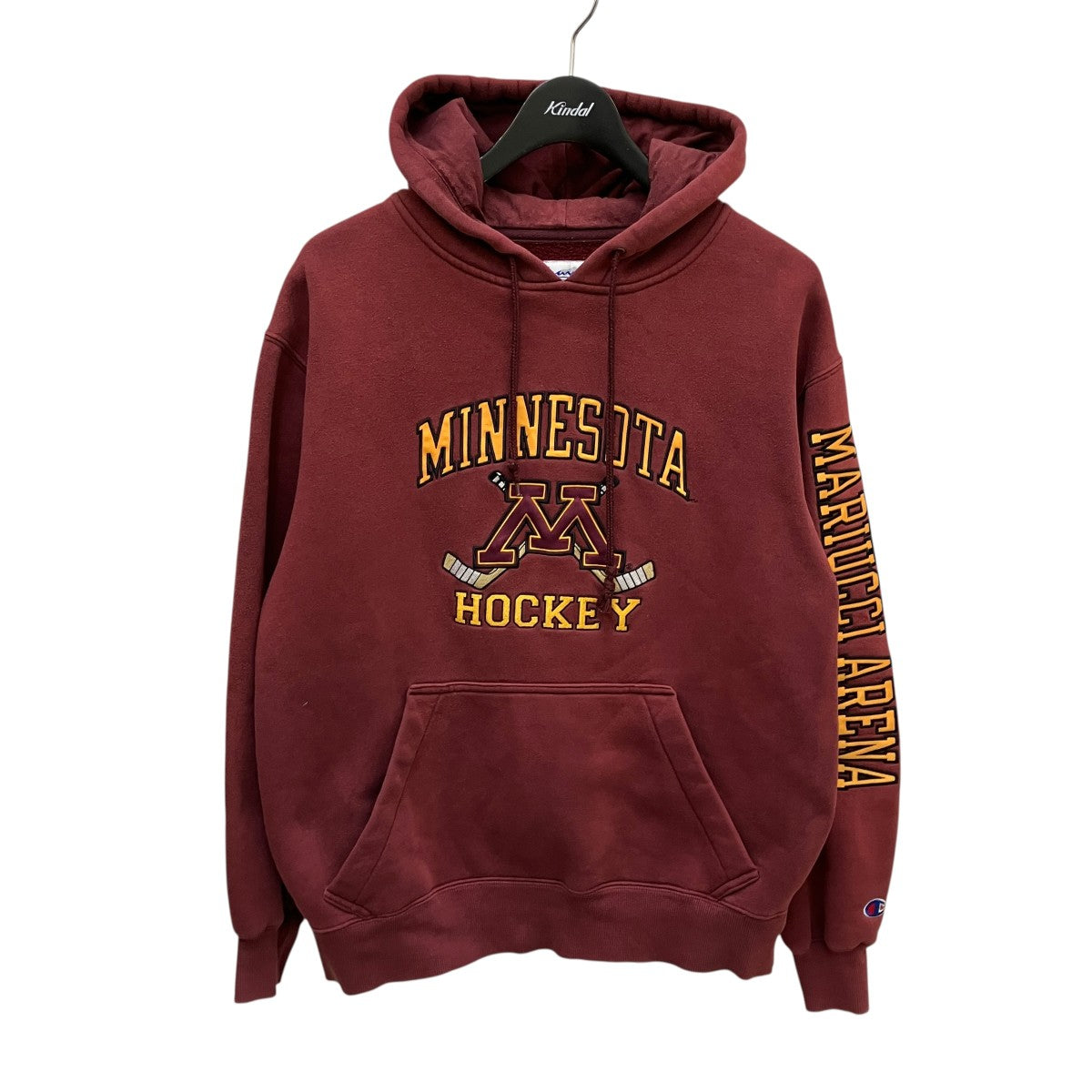 00’s Vintage　MINNESOTA HOCKEYプルオーバーパーカー