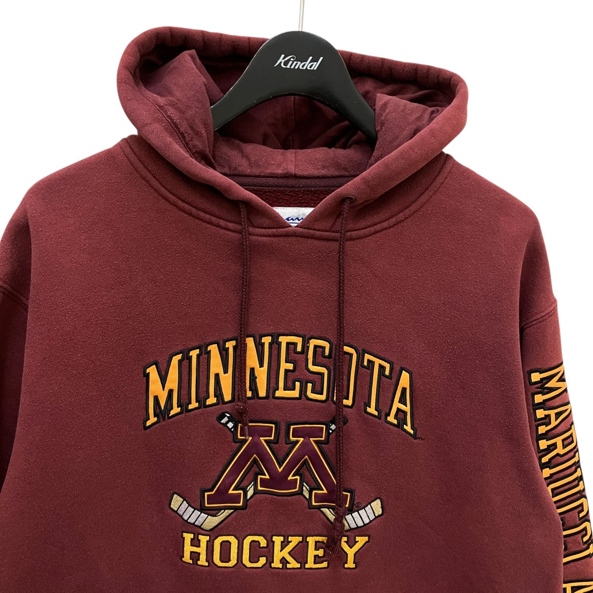 00’s Vintage　MINNESOTA HOCKEYプルオーバーパーカー