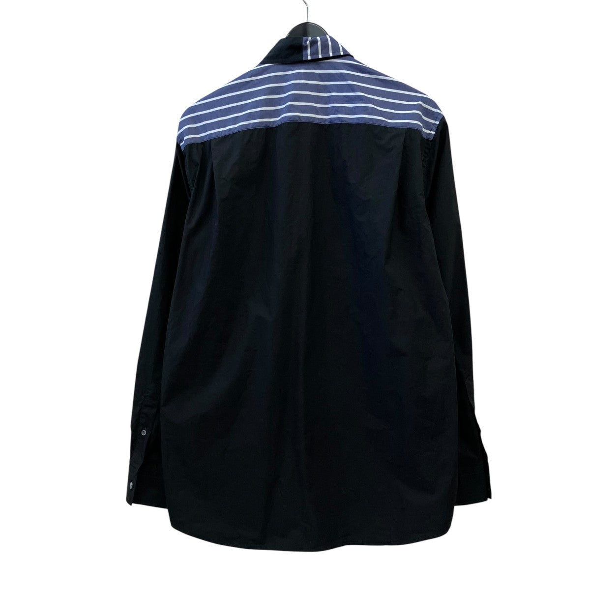 ストライプ切替ストライプ長袖シャツSH0200PG0951994