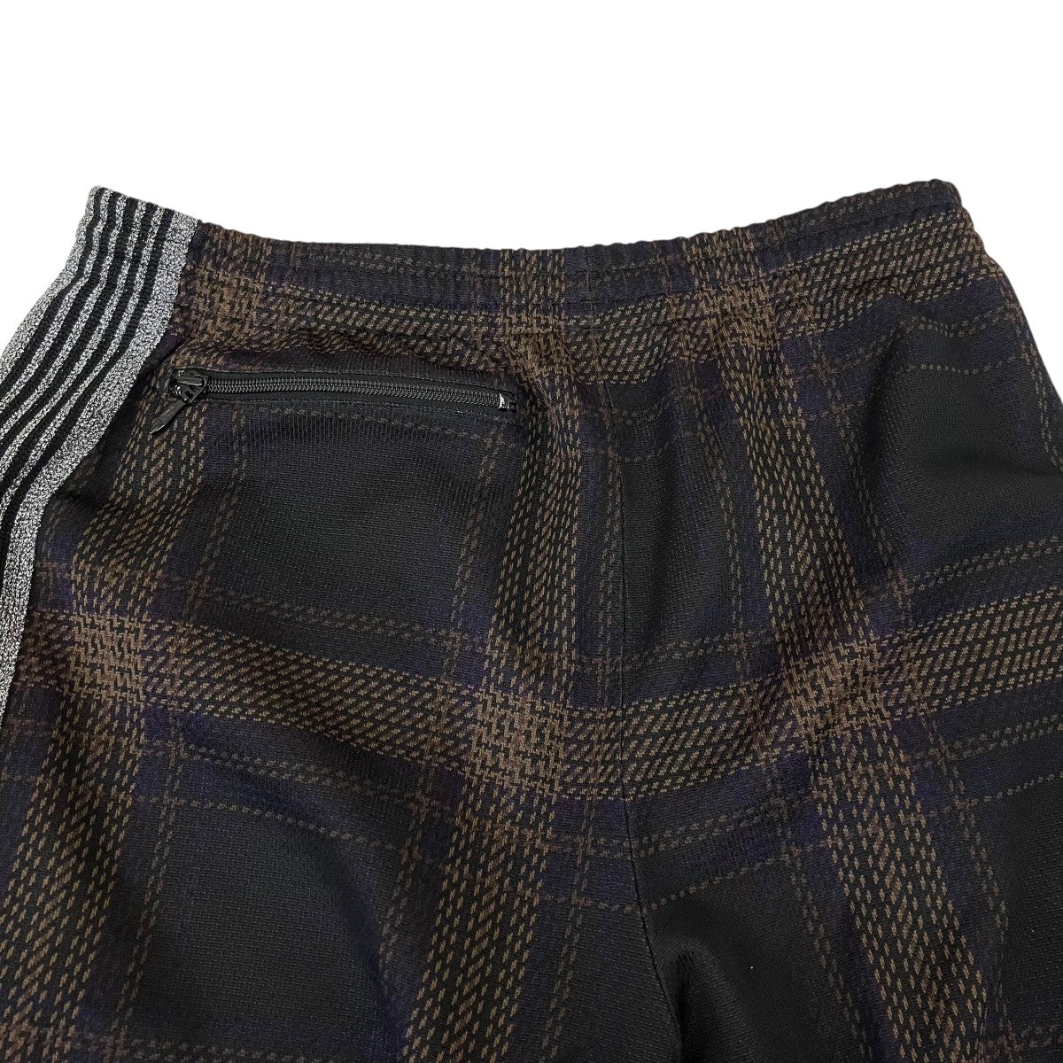 Needles 23AWPOLY SMOOTH TRACK PANTチェックトラックパンツNS1502 古着・中古-4枚目のアイテム画像