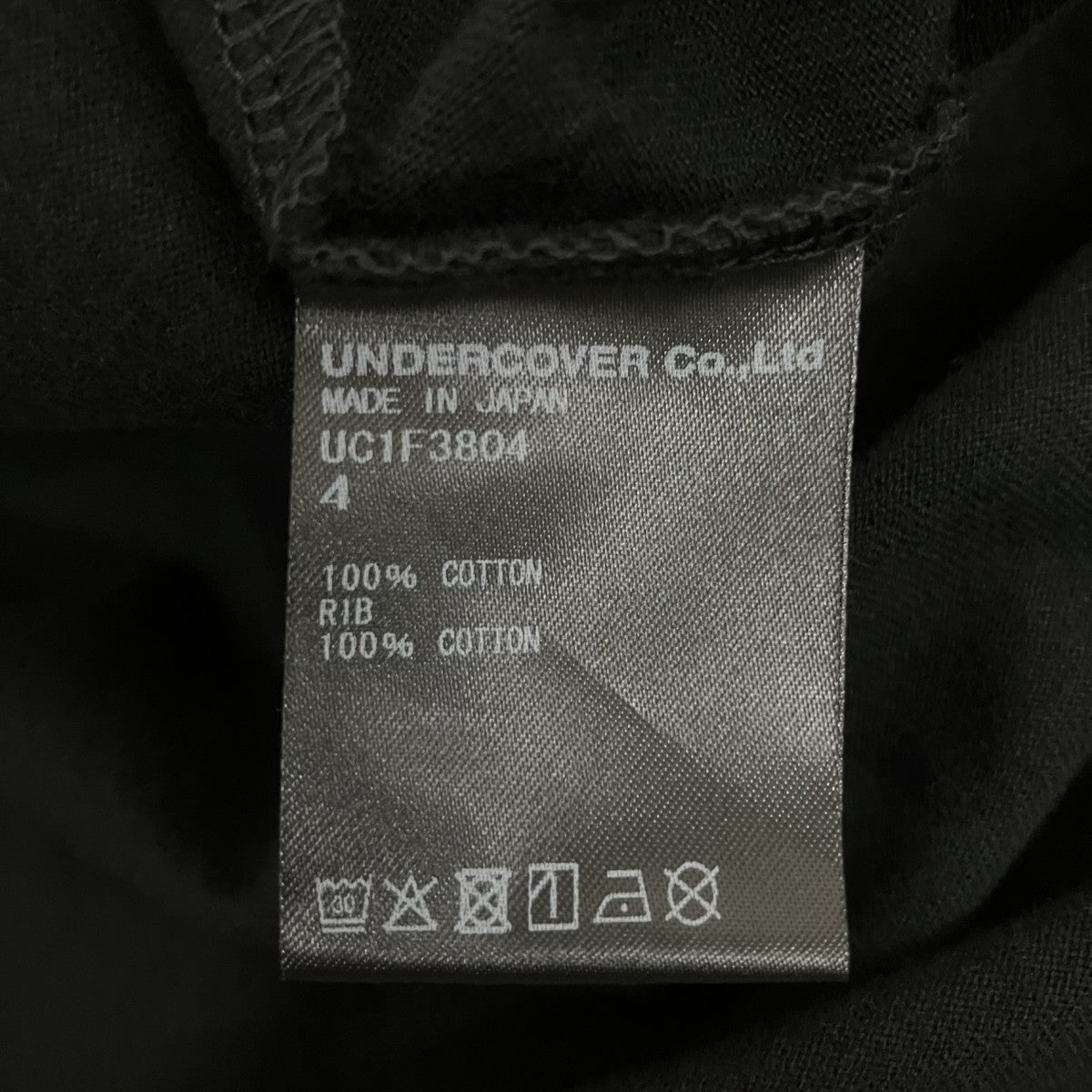 UNDERCOVER プリントTシャツUC1F3804 古着・中古-5枚目のアイテム画像