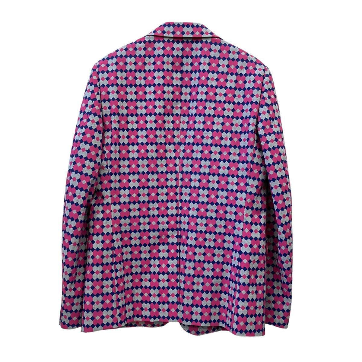 COMME des GARCONS HOMME PLUS AD2025 幾何学模様 参考上代\137，500テーラードジャケットPQ-J051 古着・中古-2枚目のアイテム画像