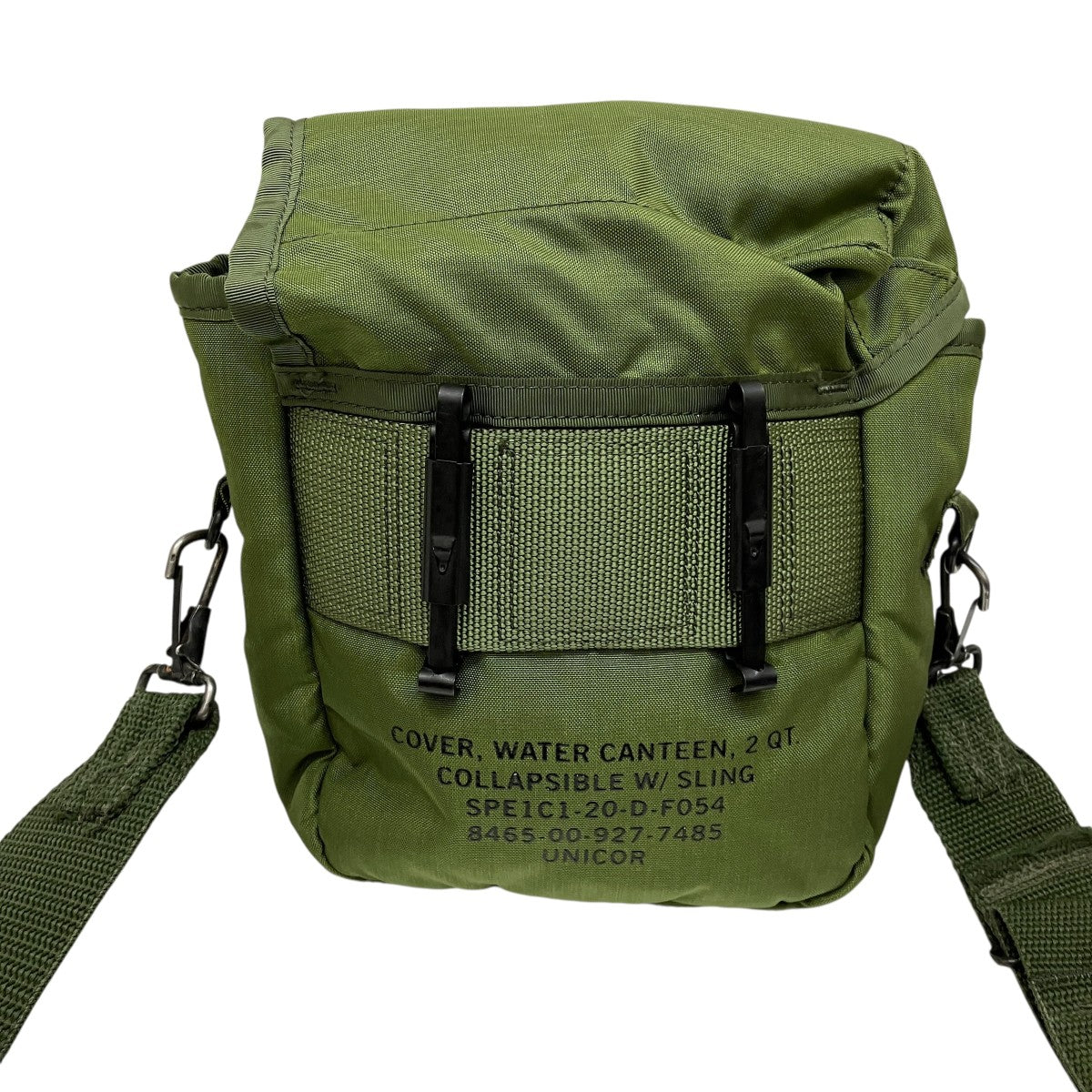 US Military 2 QT Collapsible Water Canteenショルダーバッグ8465-00-927-7485