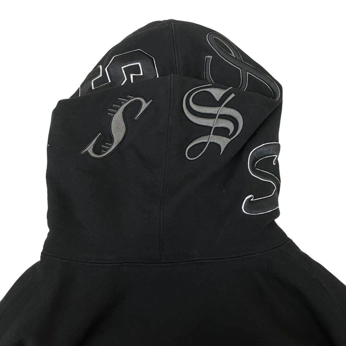 Supreme 25SSMulti S Logo Hooded Sweatshirt Blackプルオーバーパーカー 古着・中古-4枚目のアイテム画像