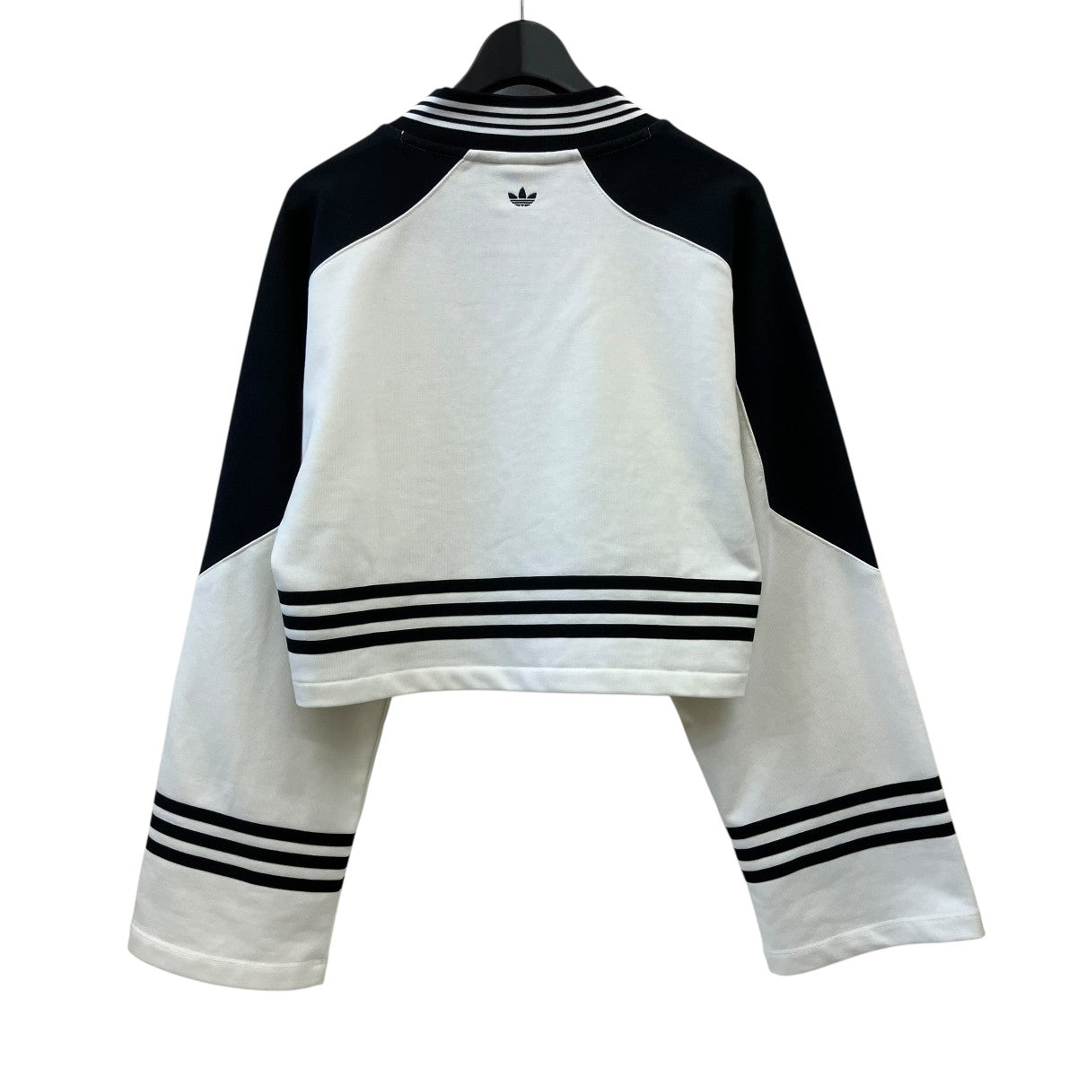 adidas ブロッキング クルーネック スウェットシャツロングスリーブカットソーJX7597 古着・中古-2枚目のアイテム画像
