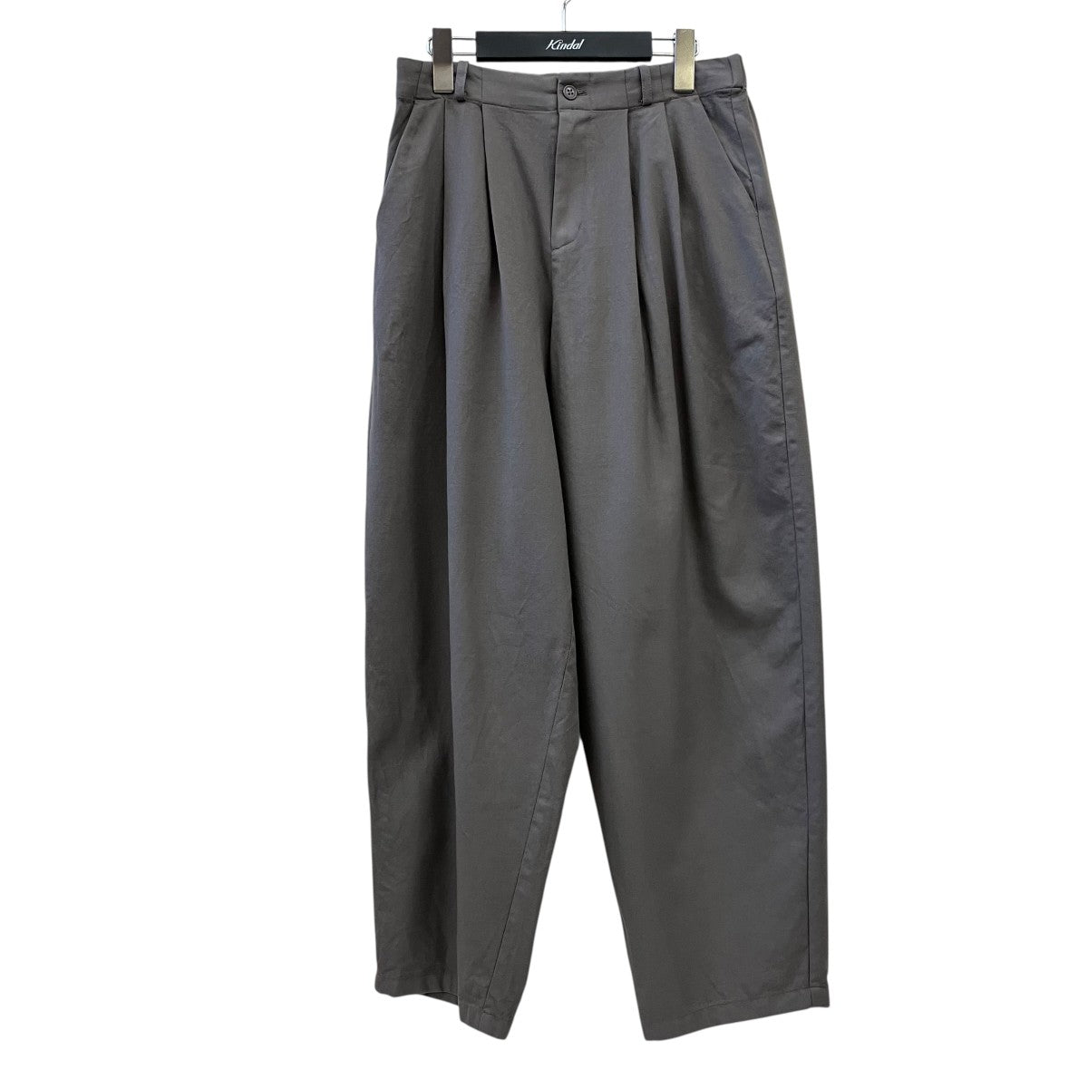 26SSwool volume pants 参考上代\37，400ウールカーブパンツE261T017