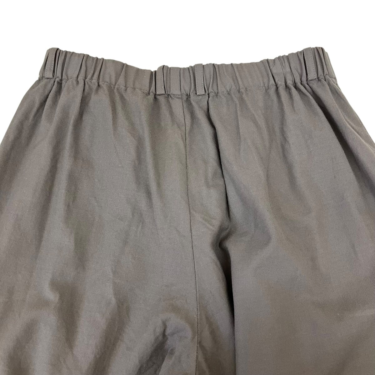 26SSwool volume pants 参考上代\37，400ウールカーブパンツE261T017