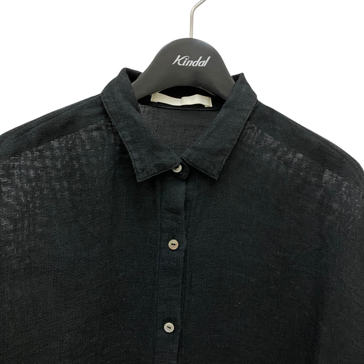 25SSLINEN SQUARE SHIRTボックスシルエットリネンシャツE251T221