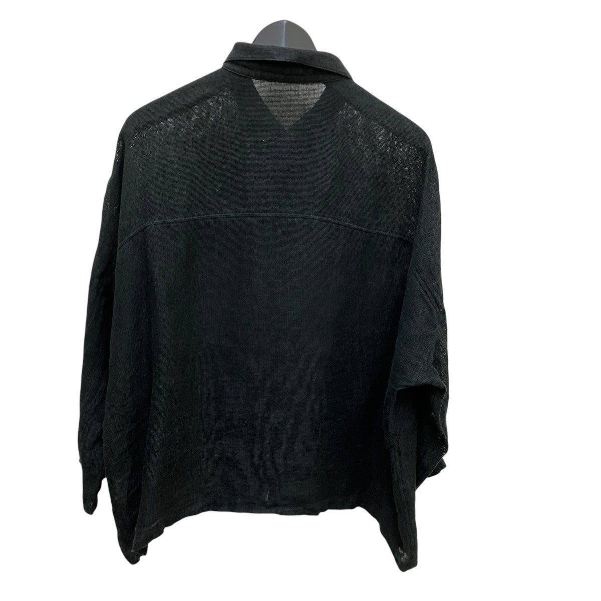 25SSLINEN SQUARE SHIRTボックスシルエットリネンシャツE251T221