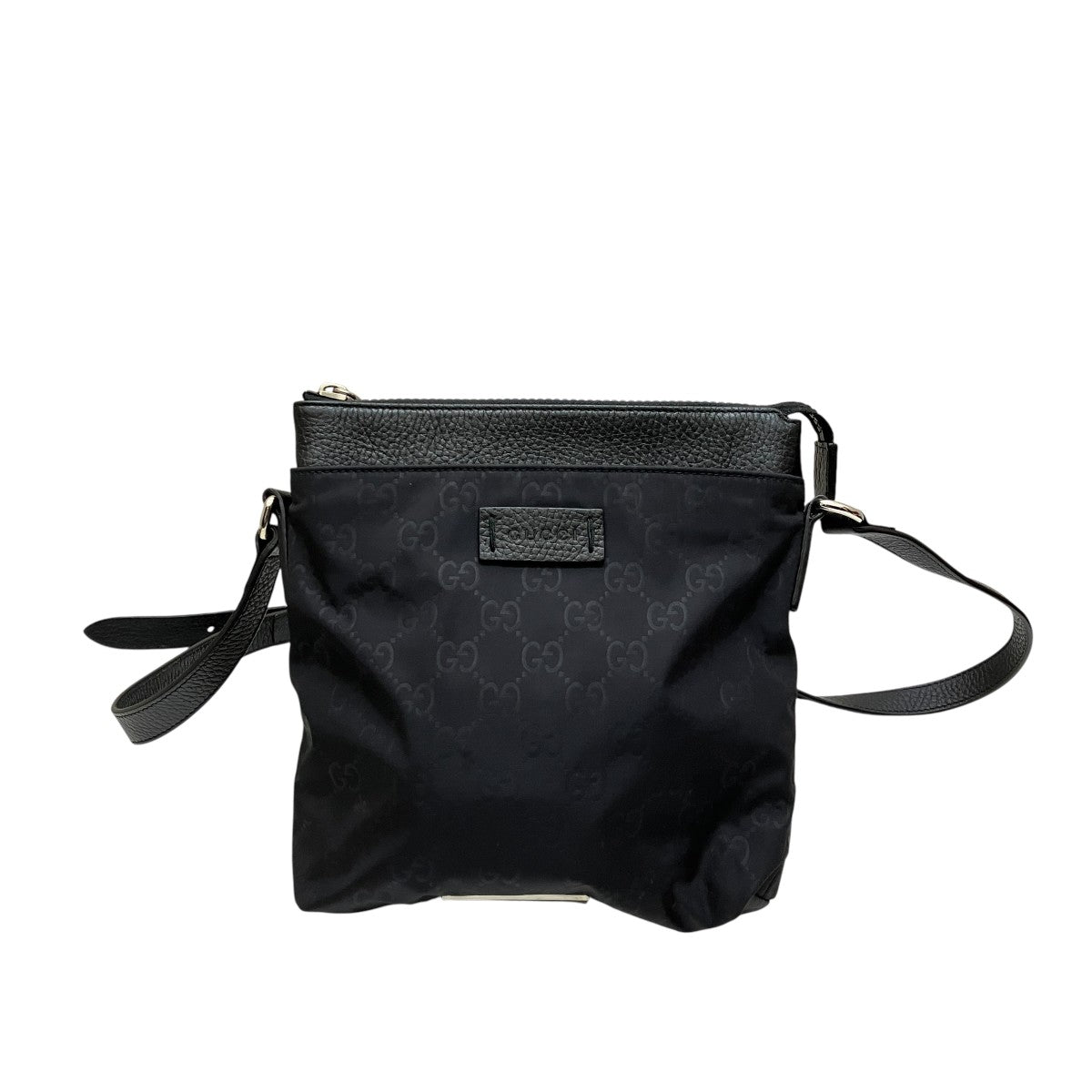 通販 gucci バッグ 黒 ショルダー GUCCI グッチ GG柄ショルダーバッグ