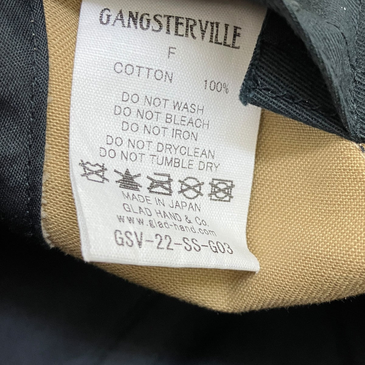 GANGSTERVILLE キャップ 古着・中古-5枚目のアイテム画像